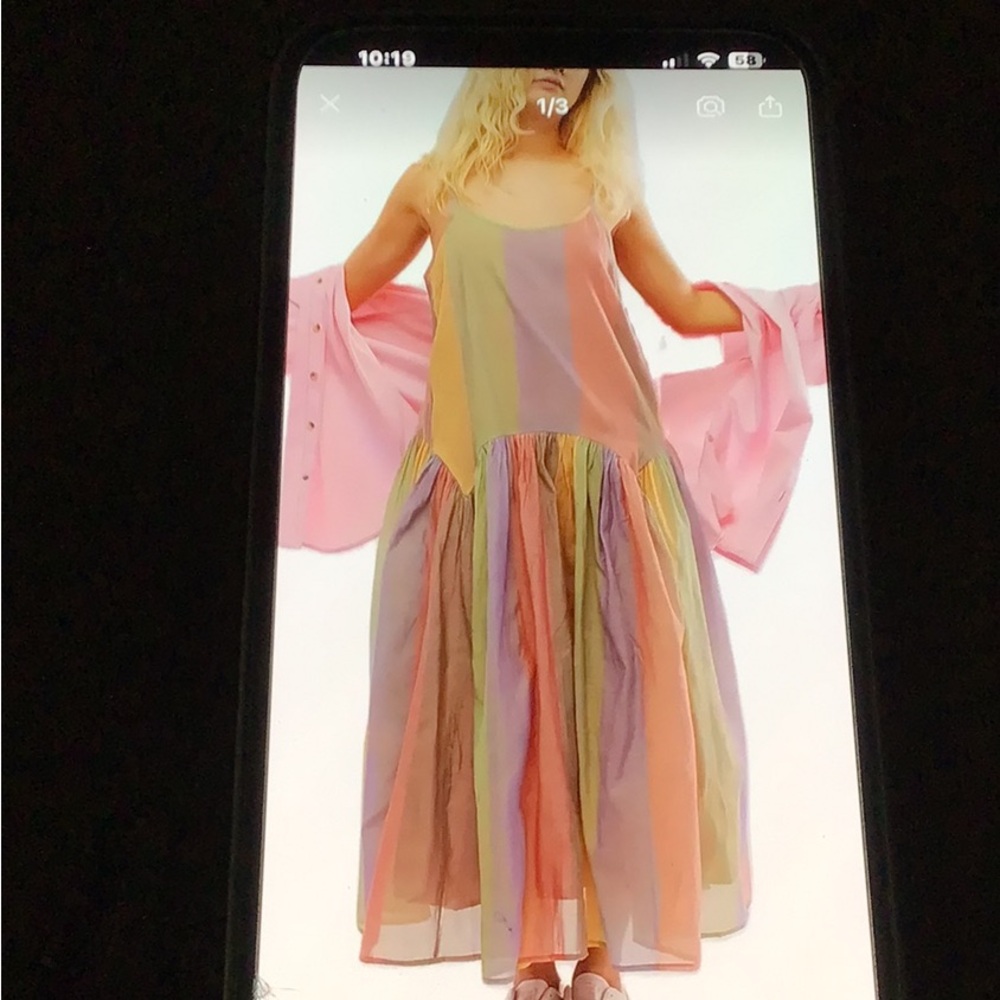 032. Colorful Maxi Dress